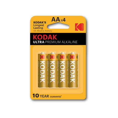 KODAK ULTRA DIGITAL alkalické baterie AA / 4ks / blister