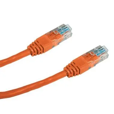 DATACOM Patch kabel UTP CAT5E 2m oranžová