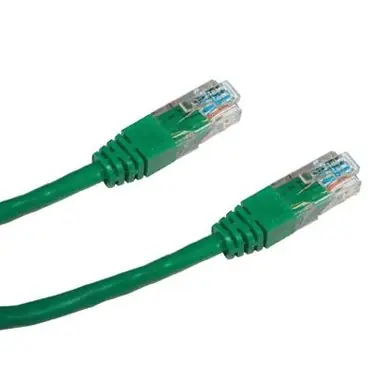 DATACOM Patch kabel UTP CAT5E 3m zelená