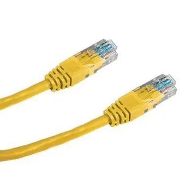 DATACOM Patch kabel UTP CAT6 (1133) 5m žlutá