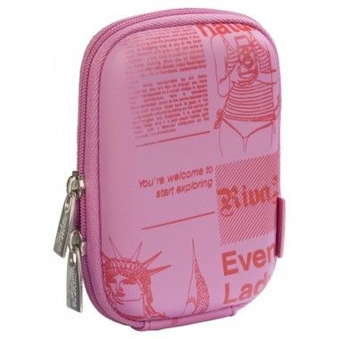 Riva Case 7103 růžová Newspaper / pouzdro na fotoaparát