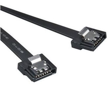AKASA AK-CBSA05-50BK PROSLIM / propojovací SATA 3.0 kabel / ultra-tenký / 50cm / černý