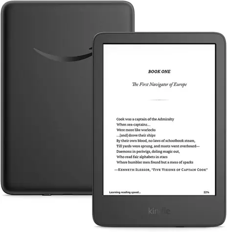 Amazon Kindle (2024) s reklamou černá / 6.8" / 16GB / Wi-Fi