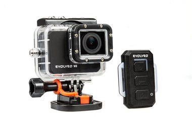 EVOLVEO SportCam W8 / 1080 FullHD /  2" LCD / USB / MicroSD až 64GB / černá