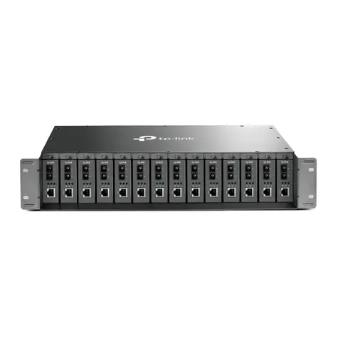 TP-Link TL-MC1400 / 14-Slotové rackové šasi