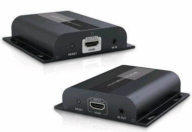 PremiumCord HDMI extender na 120m přes LAN / over IP / HDBitT