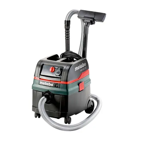 Metabo ASR 25 L SC / Průmyslový vysavač / 1400 W / 25 L