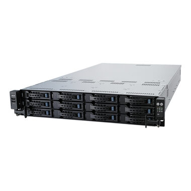 ASUS RS720-E9-RS12-E server černá / Intel Xeon / 2x LGA 3647 / 24x DDR4 / 12x SATA / LAN / USB / 2U