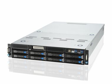 ASUS ESC4000-E10 server černá / 1x LGA4189 / 16x DDR4 / 8x2.5"SATA & SAS / LAN / USB / 2200W / 2U
