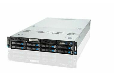 ASUS ESC4000-E10 1600W server černá / 1x LGA4189 / 16x DDR4 / 8x2.5"SATA & SAS / LAN / USB / 1600W / 2U