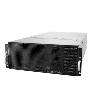 ASUS ESC8000G4 2200W server černá / 2x Socket P (LGA 3647) / 24x DDR4 / 8x3.5"SATA & SAS / LAN / USB / 2200W / 4U
