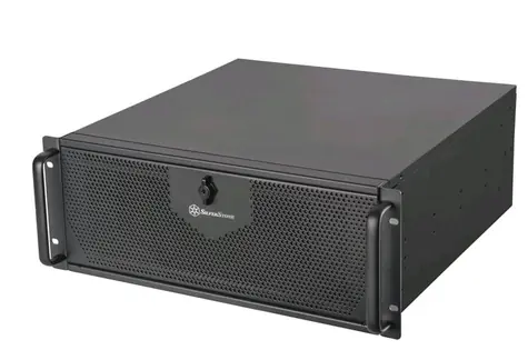 SilverStone RM42-502 Rackmount Server šedá / 4U / E-ATX / 2x USB 3.0 + 1x USB-C / 2x 5.25" / 2x 3.5" / 5x 2.5" 