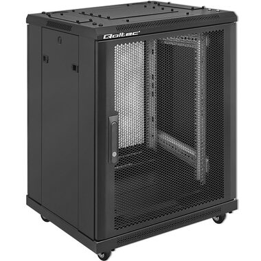 Qoltec 54519 RACK skříň 19" / 15U / 680 x 855 x 600