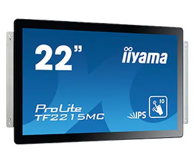 22" IIYAMA ProLite TF2215MC-B2 / 1920 x 1080 / 1000:1 / 315cd-m2 / 14ms / VGA+HDMI+DP