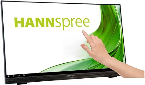 21.5" HANNspree HT 225 HPB Projected Capacitive / Dotykové LCD 16:9 / multitouch / DP / HDMI / VGA