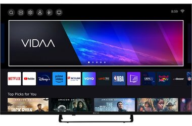 43" ECG 43USV231 černá / 4K UHD / HDMI / USB / CI / LAN / Wi-Fi / BT / DVB-T2&C&S2 / 16 W repro 