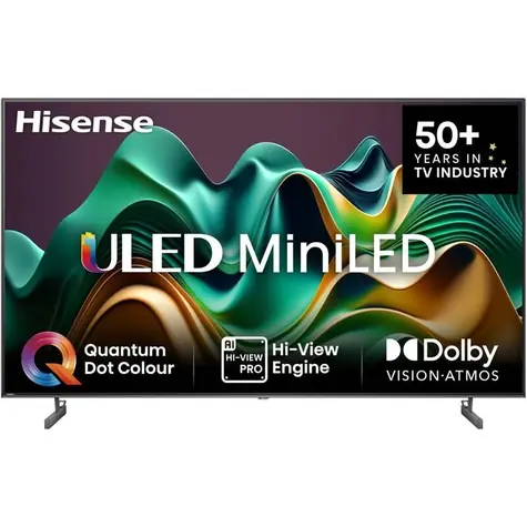 75" Hisense 75U6NQ černá / UHD / QLED / HDMI / USB / CI+ / LAN / Wi-Fi / DVB-T2&C&S2 / 2x15W repro