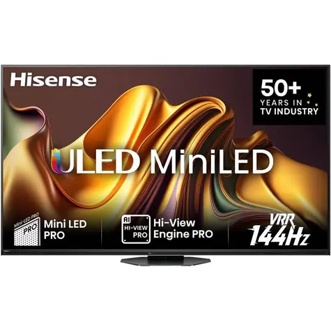 65" Hisense 65U8NQ černá / UHD / QLED / HDMI / USB / CI+ / LAN / Wi-Fi / DVB-T2&C&S2 / 60W repro