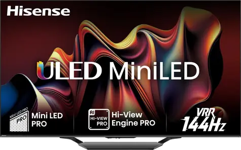 55" Hisense 55U72NQ černá / UHD / QLED / HDMI / USB / CI+ / LAN / Wi-Fi / DVB-T2&C&S2 / 40W repro