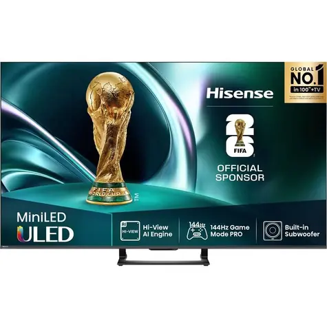 65" Hisense 65U7Q černá / UHD / QLED / HDMI / USB / CI+ / LAN / Wi-Fi / DVB-T2&C&S2 / 40W repro