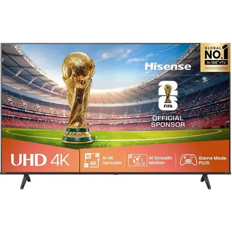 50" Hisense 50A6Q černá / UHD / LED / HDMI / USB / CI+ / LAN / Wi-Fi / DVB-T2&C&S2 / 14W repro