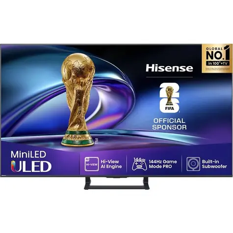 55" Hisense 55E8Q černá / UHD / QLED / HDMI / USB / CI+ / LAN / Wi-Fi / DVB-T2&C&S2 / 40W repro