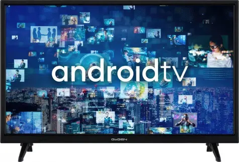  24" GoGEN TVH24A336 černá / 1366 × 768 / HDMI / USB / Bluetooth / 60 Hz / LAN / DVB-C/S2/T/T2