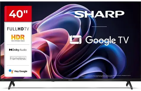 40" SHARP 40HF2265E černá / 1920 x 1080 / LED / HDMI / USB / Wi-Fi / DVB-T&T2&C&S&S2 / repro 16W