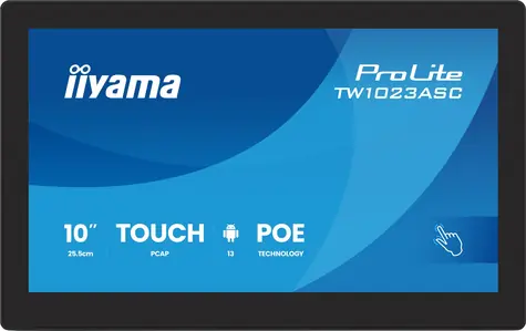 10.1" IIYAMA ProLite TW1023ASC-B3P černá / LED / IPS / 1280 x 800 / 16:10 / 25 ms / 1000:1 / 450cd-m2