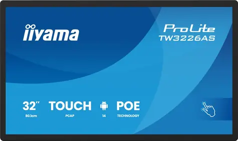 31.5" IIYAMA ProLite TW3226AS-B3P černá / LED / VA / 1920 x 1080 / 16:9 / 8 ms / 4000:1 / 500cd-m2