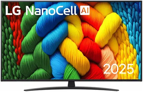 55" LG 55NANO81A3A černá / 4K / DLED / HDMI / USB / CI + / LAN / Wi-Fi / DVB-S&S2&T&T2 / 20W repro