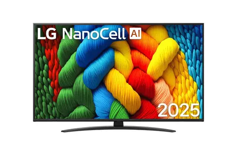 50" LG 50NANO81A3A černá / 4K / DLED / HDMI / USB / CI + / LAN / Wi-Fi / DVB-S&S2&T&T2 / 20W repro