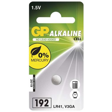 GP LR41 (GP192 7.9 x 3.6 mm) - 1 ks