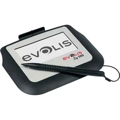 Evolis Sig100 / Touchpad podložka pro digitální podpis / 10.5 cm (4") / USB 2.0 