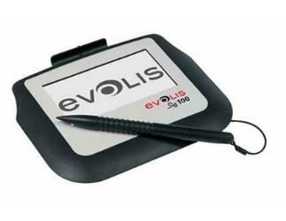 Evolis Sig100 Bundle / Touchpad podložka pro digitální podpis / 10.5 cm (4") / USB 2.0 / SW SignoSign2 