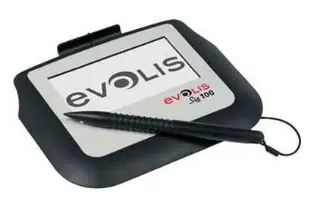 Evolis Sig100 Bundle / Touchpad podložka pro digitální podpis / 10.5 cm (4") / USB 2.0 / SW SignoSign2 