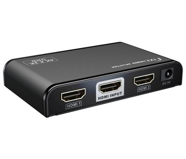 PremiumCord HDMI 2.0 splitter 1-2 porty / 4K x 2K/60Hz / FULL HD / 3D / černý
