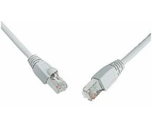 Solaris CAT6 SFTP PVC 3m šedá / Patch kabel / RJ45-RJ45 / AWG26 