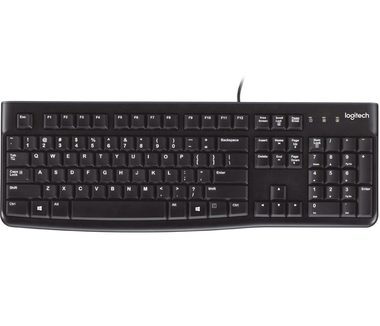 Logitech  K120 / Klávesnice / USB / Pan Nordic / černá