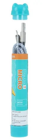 Devia Vogue datová kabel microUSB stříbrná