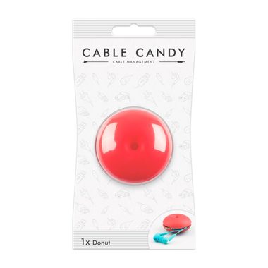 Cable Candy Donut Kabelový organizér růžová