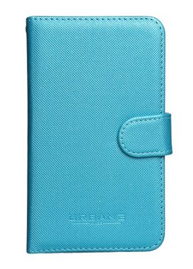 FASHION BOOK UNI pouzdro pro 5.8" - 6.2" tyrkysová
