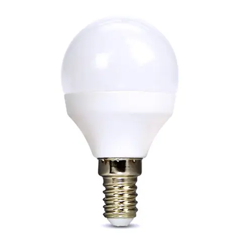 Solight WZ415 LED žárovka E14 4W / miniglobe / 3000K / 340lm / bílé provedení