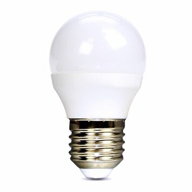 Solight WZ418 LED žárovka E27 6W / miniglobe / 4000K / 510lm