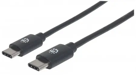 Manhattan kabel Hi-Speed USB-C samec > USB-C samec 3m / černý