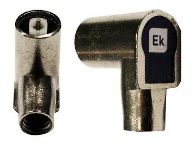 ITS konektor IEC samice 6,9 mm úhlová profi