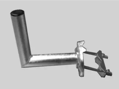 OEM držák antény stožárový 30 cm - žárový zinek