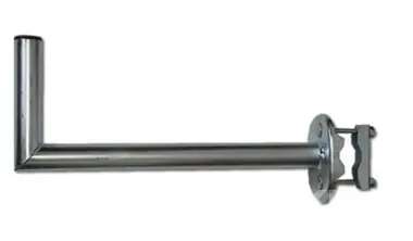 OEM držák antény na balkón 50 cm - galvanický zinek