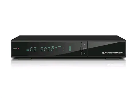 AB CryptoBox 752HD Combo Satelitní příjmač / DVB-T2|S2|C přijímač / FHD / HDMI / Optický / RJ-45 / RS232 / SCART / USB