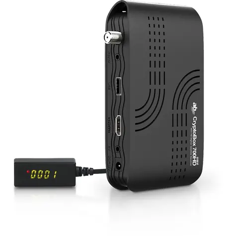 AB Cryptobox 700HD MINI Satelitní příjmač / DVB-S|S2 přijímač / HD / HDMI / S|PDIF / RJ-45 / RS232 / USB